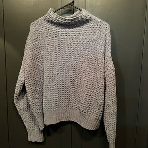 Mock neck sweater
